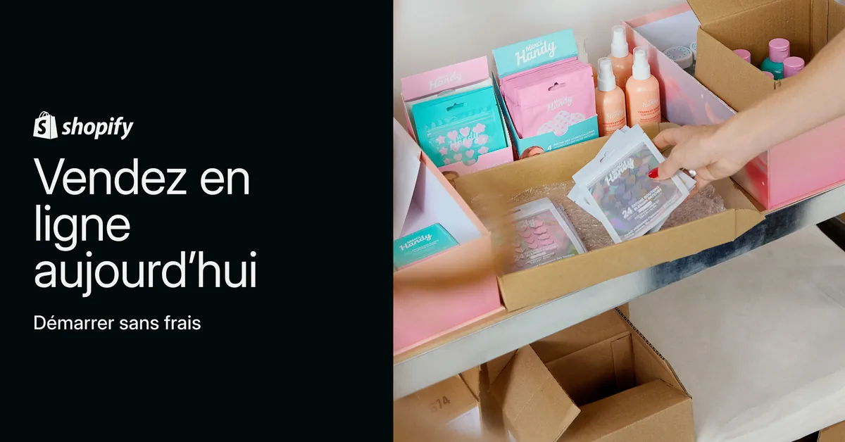 Tester Shopify : essai gratuit 3 jours puis 3 mois à 1 euro par mois